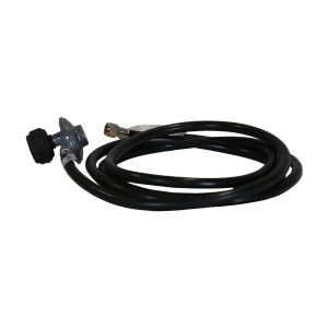 Propane Tank Regulator and Hose – 3/8 in x 10 ft.