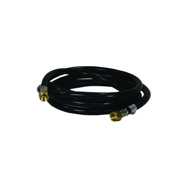 Rubber Gas Hose  3/8" x 10'