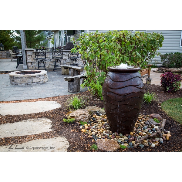 Scalloped Urn 32" H (81 cm)