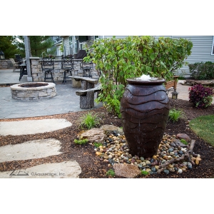 Scalloped Urn 56″ H (142 cm)