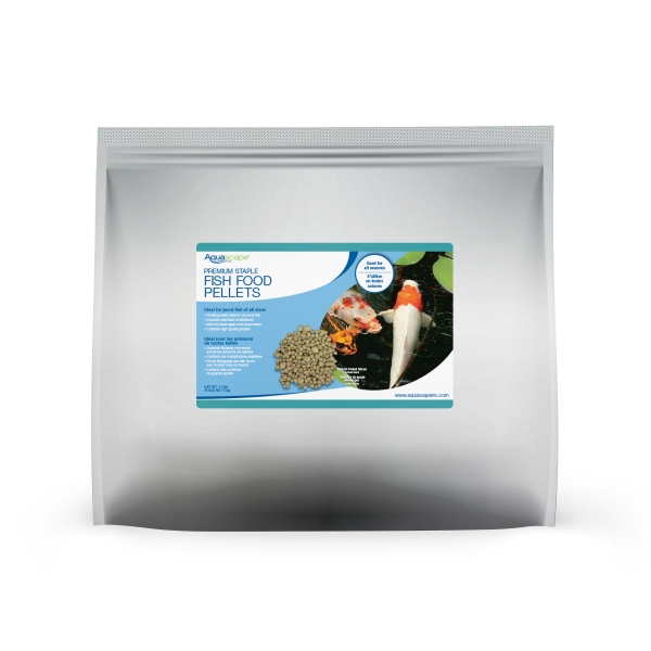Premium Staple Fish Food Pellets - 11lb Mixed