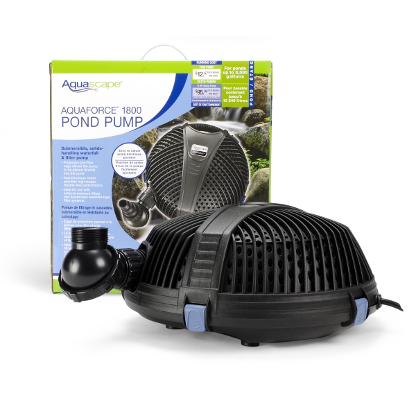 AquaForce® 1800 Solids-Handling Pond Pump