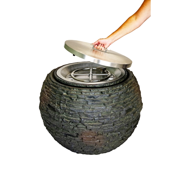Stainless Steel Fire Pan Cover - 20"